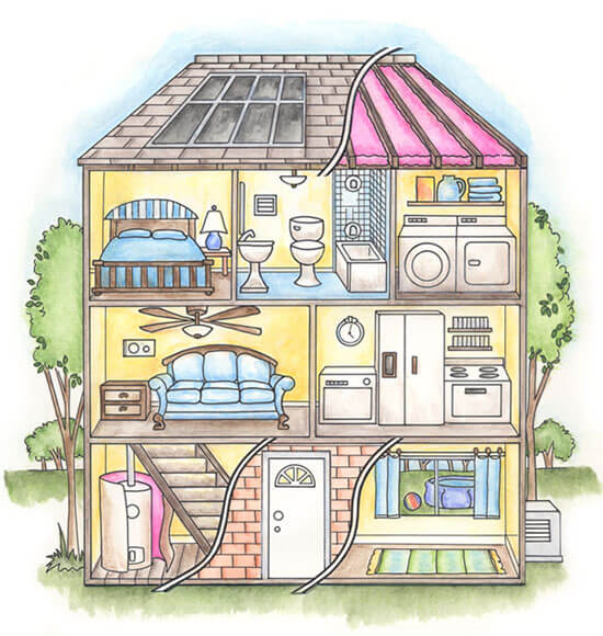 Le stanze della casa in inglese by morgan school Descrizione di una camera da letto