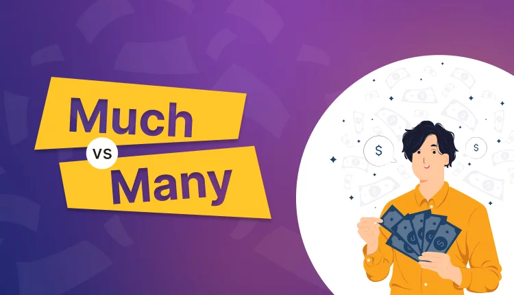 Much e many