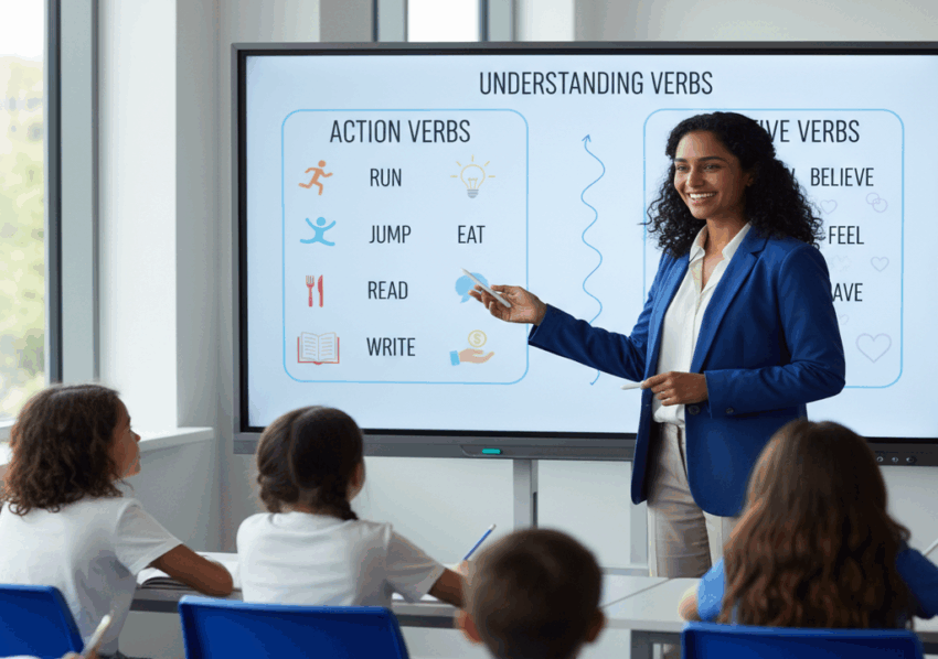 Action verbs e stative verbs