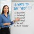 “Sì” in inglese: 6 modi per dirlo