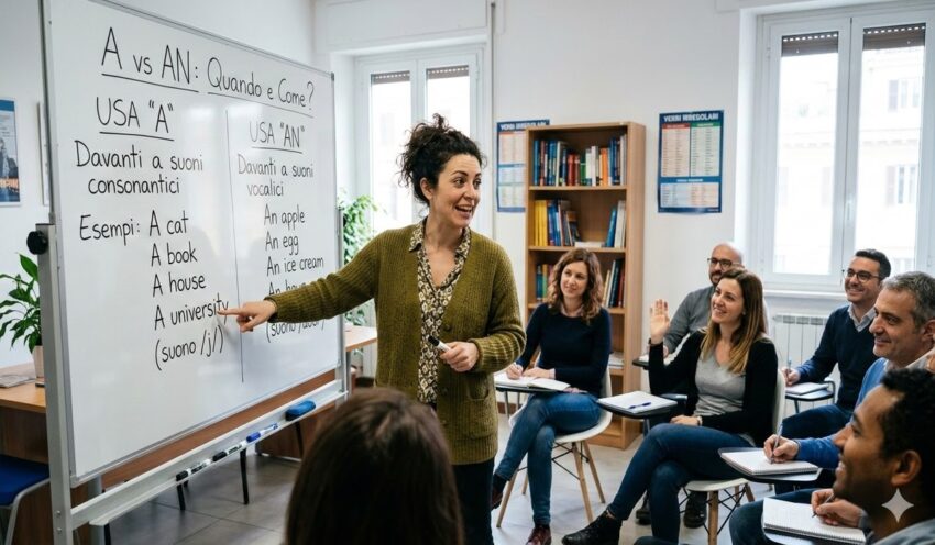 A e an: la guida pratica all’articolo indeterminativo in inglese