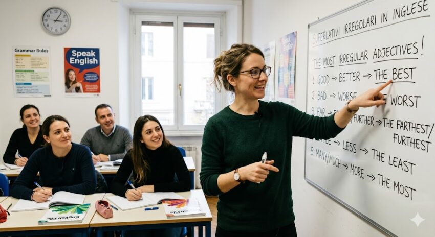 Superlativi irregolari in inglese: come utilizzarli